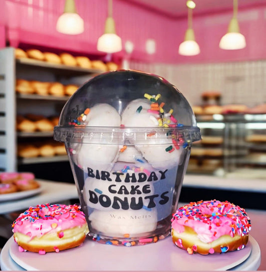 Birthday Cake Donuts Wax Melt