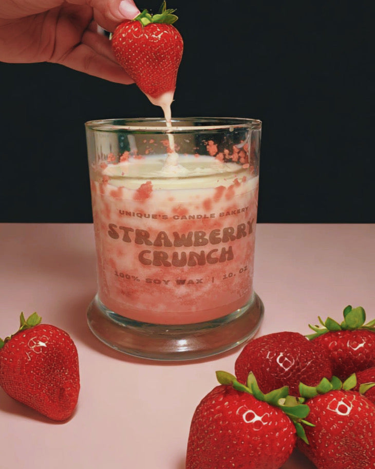 Strawberry Crunch Candle