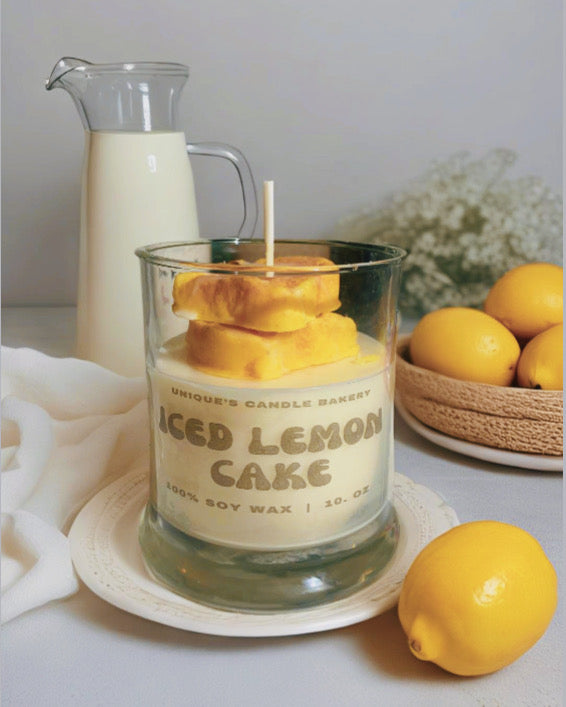 Iced Lemon Cake Candle