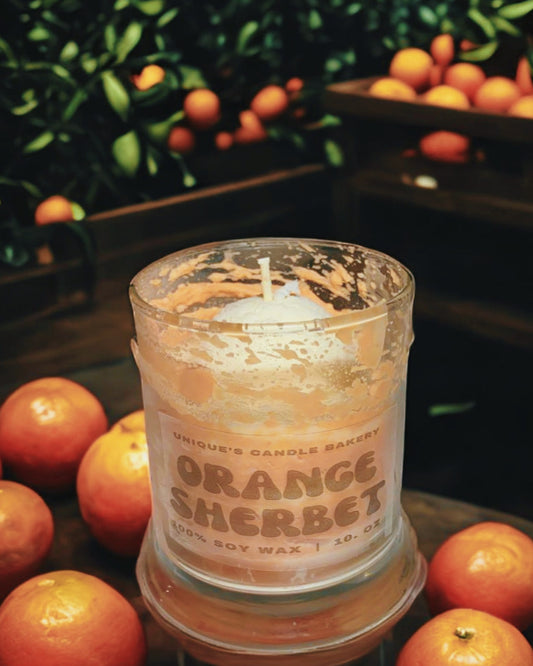 Orange Sherbet Candle